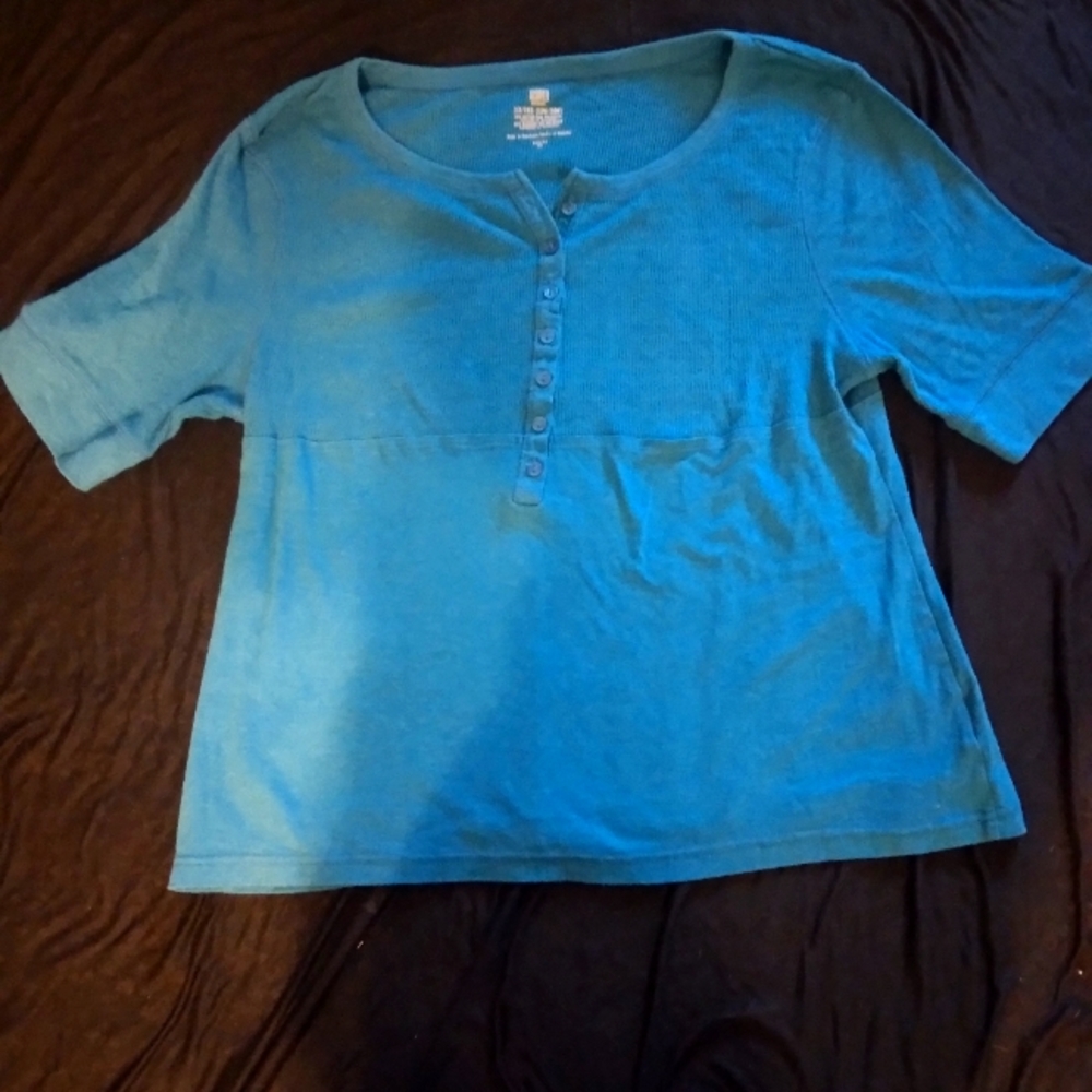 Blue faded glory shirt